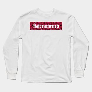 Sacramento Flower Long Sleeve T-Shirt